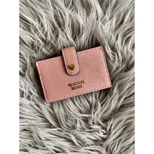 Victoria’s Secret Metallic Accordion Card Wallet